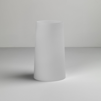 Astro Kap Cone 240 abat-jour pour applique murale Riva verre blanc mat sans tissu 24.5x14cm