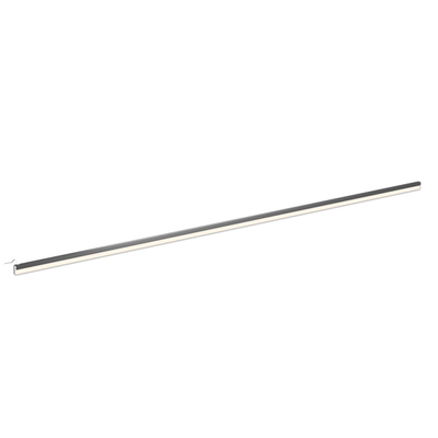 INK LED line Barre lumineuse - 160x2.5x1cm - LED changement de couleur - dimmable - IP44 - 4200K - pour Miroir ou Armoire de toilette - Argent