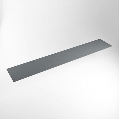 Mondiaz TOP 41 Topblad - 230x41x0.9cm - geschikt voor afdekplaat - Solid surface - Plata