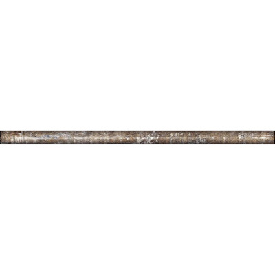 ÉCHANTILLON Terravito Alrivo Round Nature brillant 1.5x30 Carrelage mural Brillant Brun