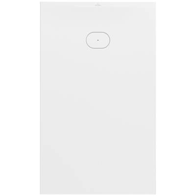Villeroy & Boch Ecora douchebak - 150x90x3.5cm - afvoer korte zijde - white alpine (wit)