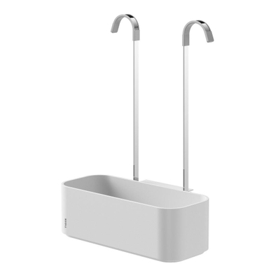 Tiger 2 Store Etagère de douche 25x12x34cm pour robinet de douche Blanc