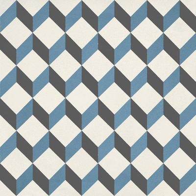 JOS. Hidro Vloertegel - 19.7x19.7cm - 8.3mm - Upsidedown blue