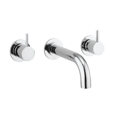 Crosswater MPRO Robinet de baignoire - avec partie encastrée - chrome