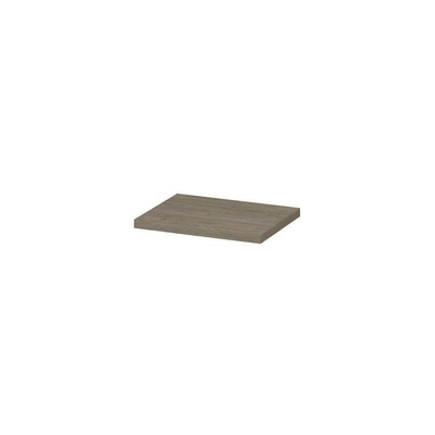 Ink topdeck plaque de recouvrement 60x3.5x45cm pour meuble décor bois grège chêne