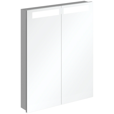 Villeroy & Boch My View In armoire de toilette encastrée - avec éclairage LED 3 fois dimmable avec 2 portes 60.1x74.7x10.7cm