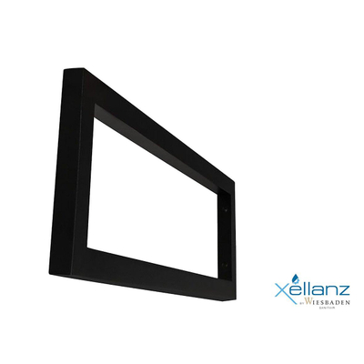 Xellanz Ophangbeugel vierkant 400 x 140 mm mat zwart