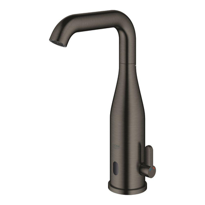 Grohe Essence Wastafelkraan Opbouw - uitloop 12.7cm - infrarood - electronisch - brushed hard graphite (antraciet)