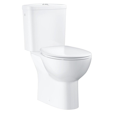 Grohe Bau WC-pack - diepspoel - PK - met keramisch reservoir - closetzitting met deksel en softclose - wit