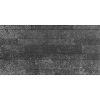 Colorker Kainos bande décorative 29.5x59.5cm 9.1mm anti-gel rectifiée gris mat