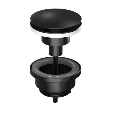 GO by Van Marcke Nero afsluitbare afvoerplug klikwaste mat zwart OUTLETSTORE