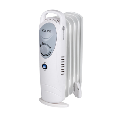 Eurom RAD 500 Radiateur à huile 500 watts 24x14x38cm Blanc