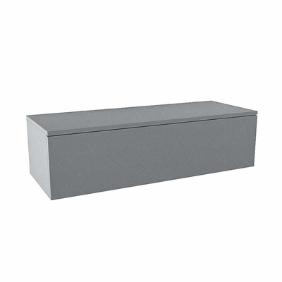 Mondiaz ALAN MODULE Meuble sous vasque - 110x45x30cm - 1 tiroir - push to open - Plata