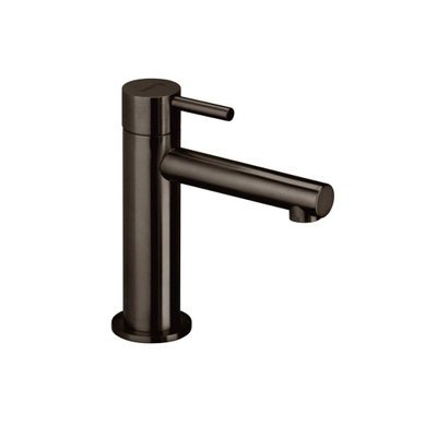 Herzbach design ix pvd robinet de lavabo taille s sans vidange noir 4.5x15.5cm acier