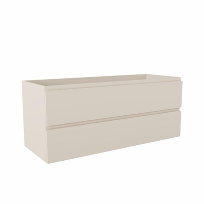 MONDIAZ Hay Meuble sous lavabo - 120cm - 2 tiroirs - Linen