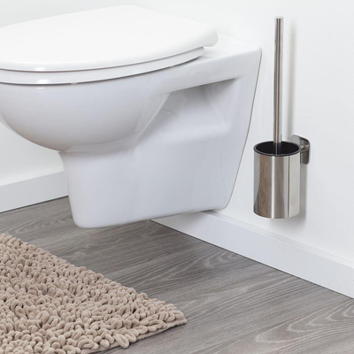 Tiger Colar Toiletborstel met houder RVS gepolijst 8.8x38.1x10.8cm