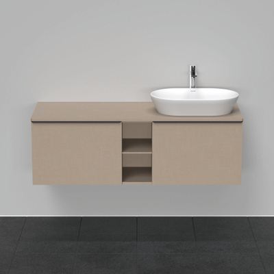 Duravit D-neo Meuble sous vasque 140x55x45.9cm 2 tiroirs Lin mat