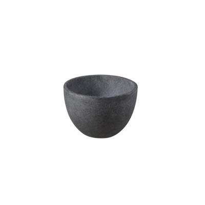 Ideavit Mini Waskom - 22.5x22.5x15cm - rond - concrete - beton - dark grey