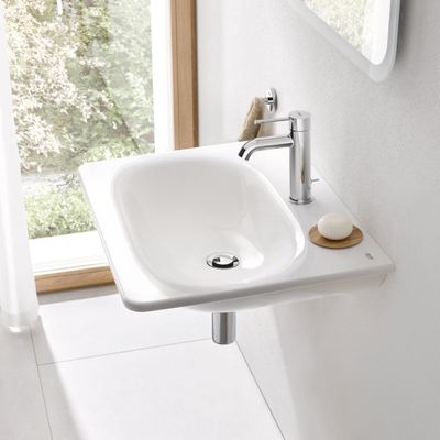 GROHE Essence New wastafelkraan - s-size - opbouw - voorsprong 11.6cm - met trekwaste - chroom