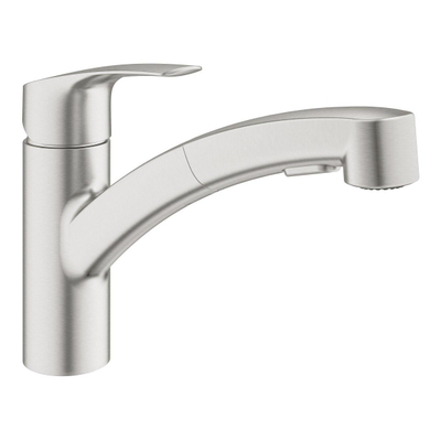 Grohe Eurosmart Keukenkraan - Brushed Supersteel (RVS)