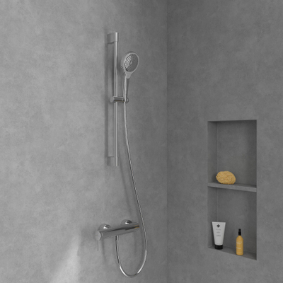 Villeroy & Boch Loop & Friends 1 greeps douchekraan - hoogglans chroom