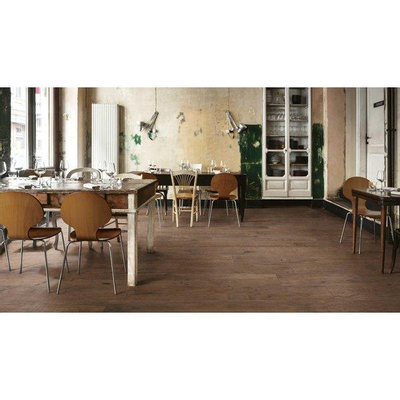 ÉCHANTILLON Marazzi Treverk Dear Carrelage de sol et mural 25x150cm 10.5mm rectifié R10 porcellanato Marron
