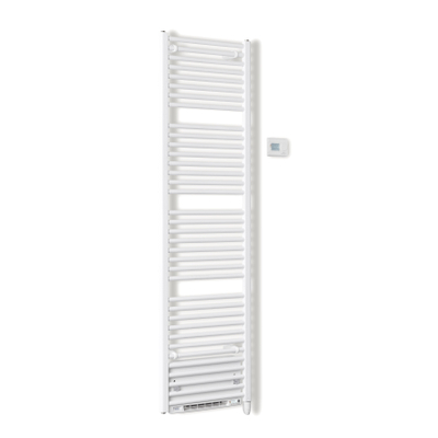 Stelrad Dahlia E-Vento Radiateur électrique - 180x50cm - 1950 watts - avec soufflerie - blanc brillant
