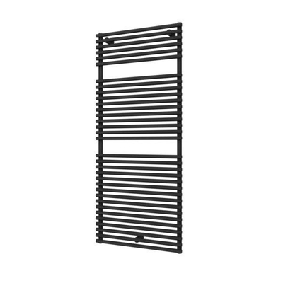 Plieger Florian NXT EL elektrische radiator - Nexus zonder thermostaat - 140.6x50cm - 800 watt - zwart grafiet