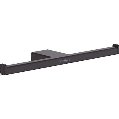 Hansgrohe AddStoris Q closetrolhouder dubbel - mat zwart