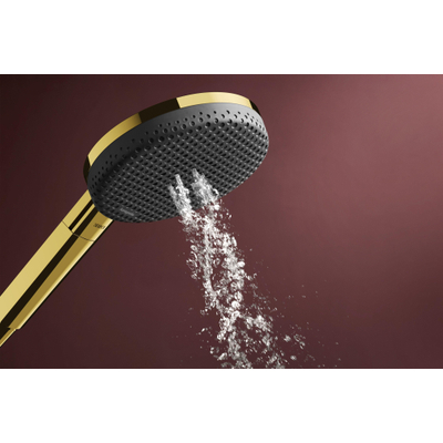 Hansgrohe Raindance alive Sel.S - 125 - 3jet - ecosmart Porter set - 160cm - gepolijst goud (goud)