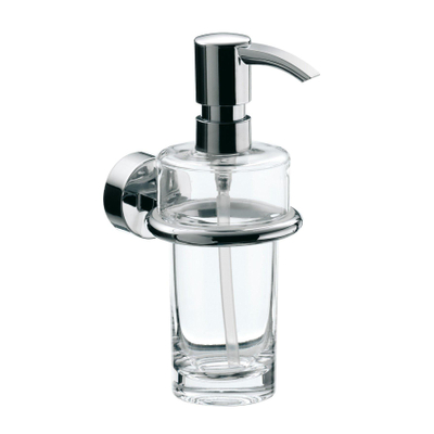 Emco Rondo 2 zeepdispenser met flacon chroom