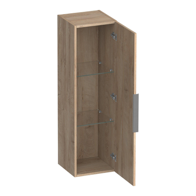 BRAUER Elevate armoire de salle de bains - 120x35x35cm - sans poignée rapportée - 1 porte - ouvrant à gauche ou à droite - Forest Wheat