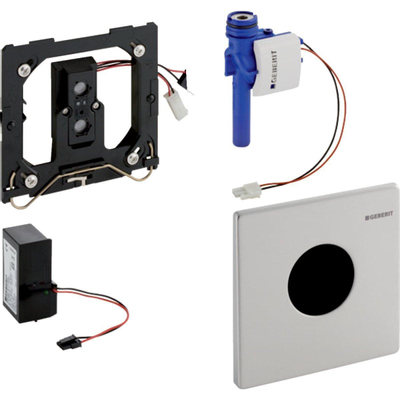 Geberit HyTronic système de commande pour urinoir infrarouge 230V avec plaque de commande Mambo inox
