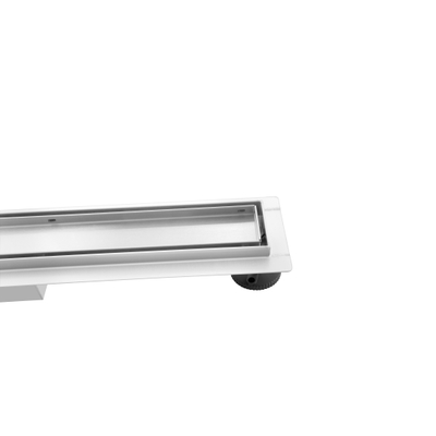 Adema Ralo caniveau de douche - 70cm - avec grille - avec bride - inox brossé