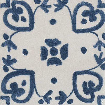 Ceralto Ricordo Marmo Vloertegel - 15x15cm - 10mm - glans - BLU