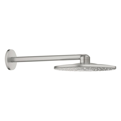 GROHE Rainshower SmartActive 310 Douche de tête - 31cm - 2 types de jet - bras de douche mural 43cm - SuperSteel