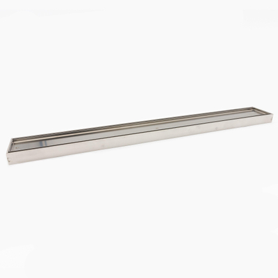 Easy Drain Compact taf abaissé grille de caniveau de douche 80cm carrelage pour épaisseur de carrelage 3 13 mm inox