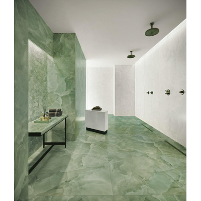 EnergieKer Onyx ek wand- en vloertegel - 60x60cm - gerectificeerd - Natuursteen look - Jade pulido gepolijst (groen)