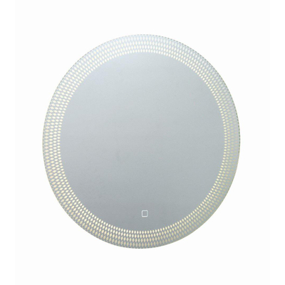 Crosswater Canvass spiegel - 60x60cm - LED - rond