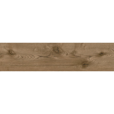 Terravito Selvaro Keramisch parket wand- en vloertegel - 30x120cm - 9.0mm - Rechthoek - gerectificeerd - Houtlook - mat bruin - Walnut