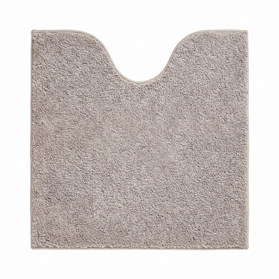 Aquanova Loa - Tapis de toilette - 60x60 cm - Truffe (gris)