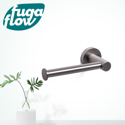 FugaFlow Efficiente Acces Porte-papier toilette sans couvercle rond inox