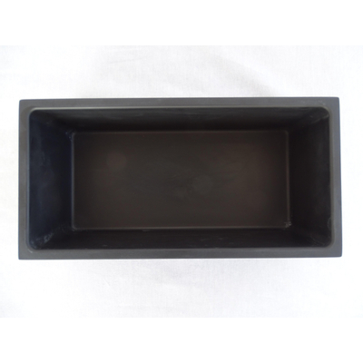 Crosstone by arcqua solid alcove niche encastrée 30x15x10cm surface solide noir mat destockage