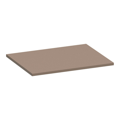 BRAUER Ocean Slim topblad - 60x46x2cm - mat mokka