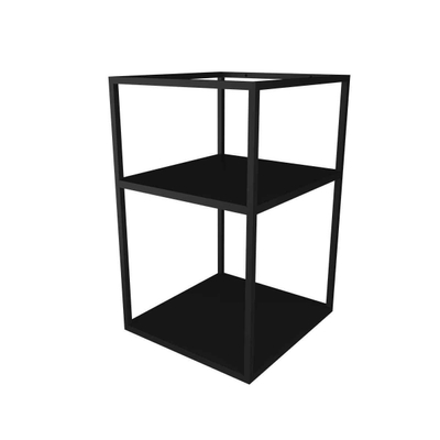 INK Ferro étagère 40x45x40cm - acier noir mat