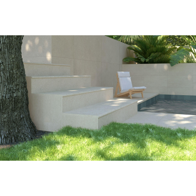 Modano Palma Vera Wandtegel - 60x120cm - 9mm - decor - gerectificeerd - Ivory mat