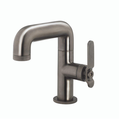 Crosswater Union Wastafelkraan - opbouw - enkel - brushed black chrome (gunmetal)