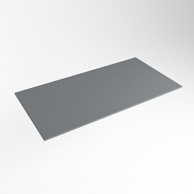 Mondiaz TOP 41 Topblad - 80x41x0.9cm - geschikt voor afdekplaat - Solid surface - Plata
