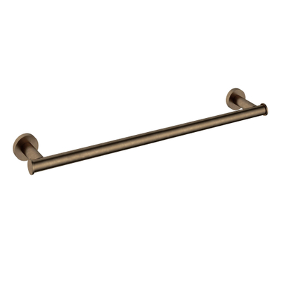 Hotbath &MORE Handdoekstang - 64cm AB - Living Colours vormen een natuurlijk patina - messing verouderd koper (goud)