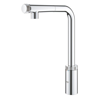 Grohe Minta Keukenkraan - hoog - uittrekbare l uitloop - chroom